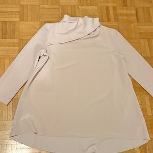 COS. Elegant Cream Long Sleeve Top